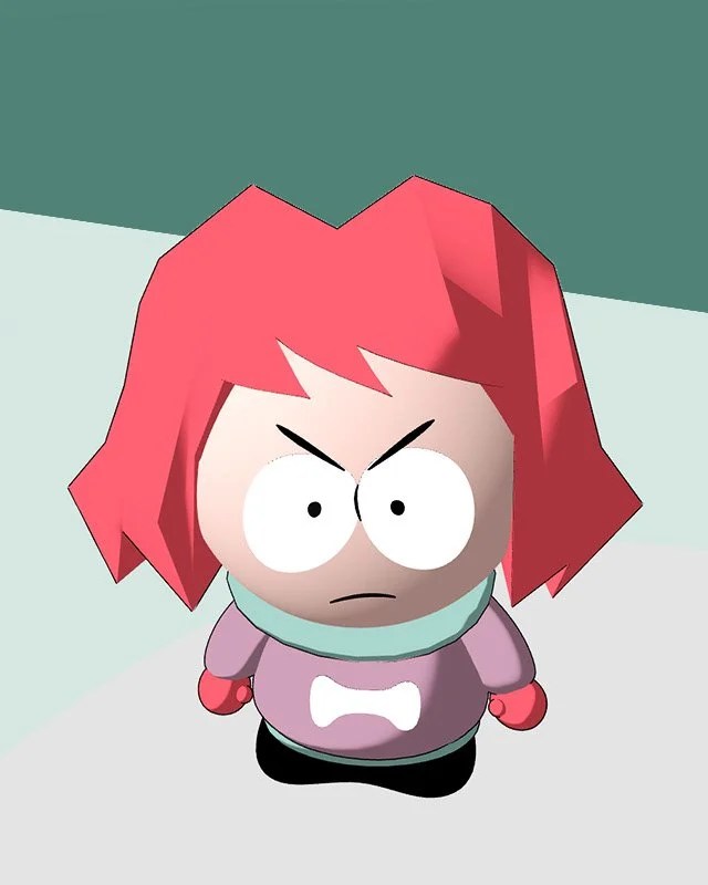 Low poly render