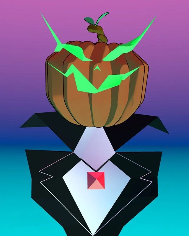 Low poly render