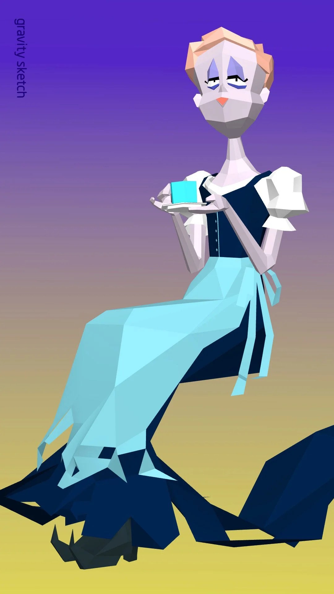 Gravity Sketch VR - low poly sculpt