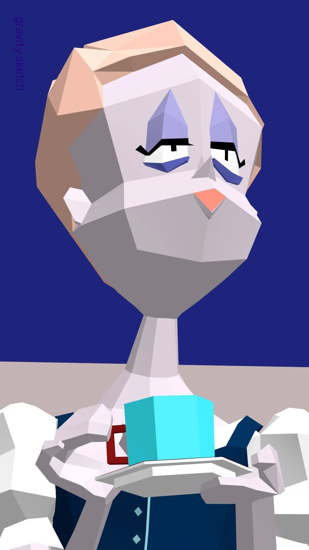 Gravity Sketch VR - low poly sculpt