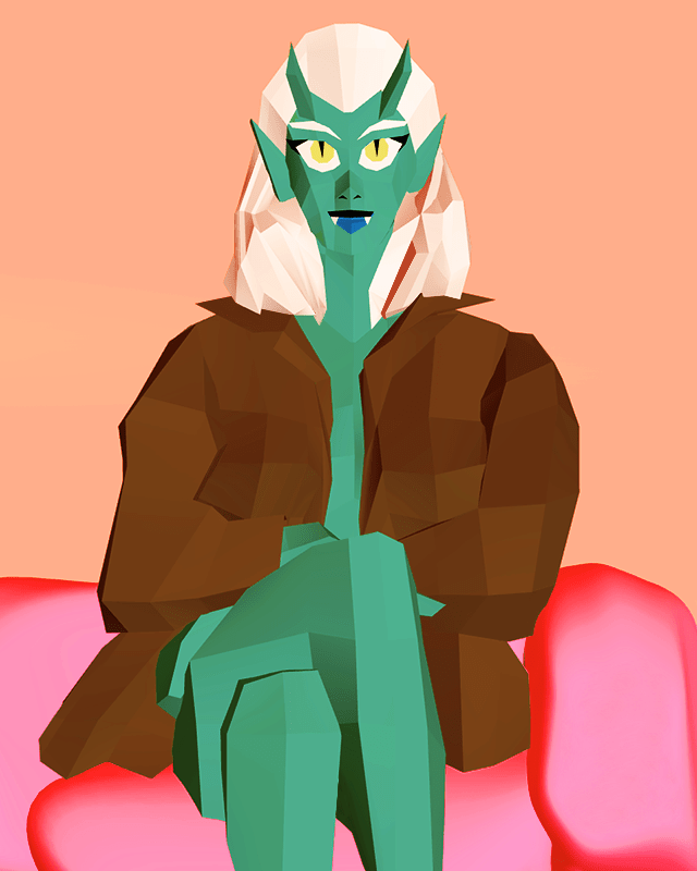 Low poly render