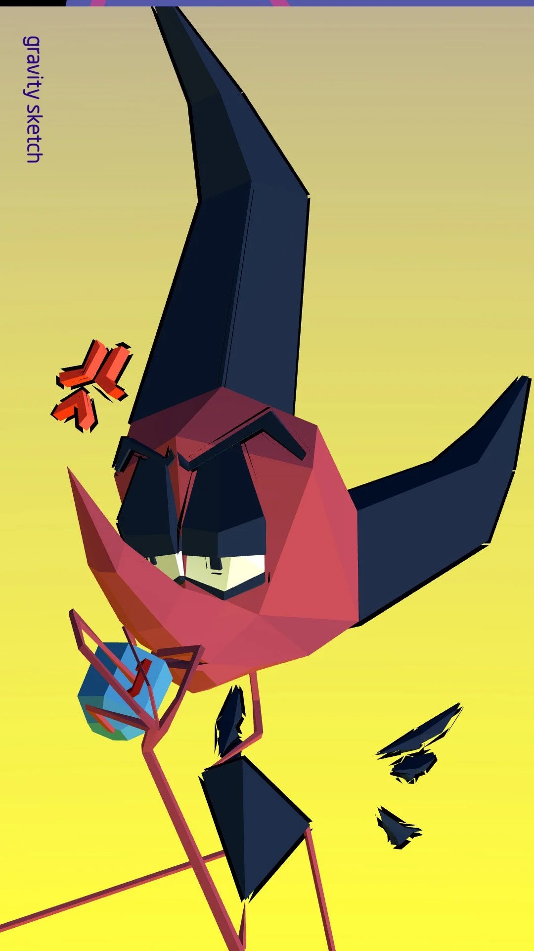 Gravity Sketch VR - low poly sculpt