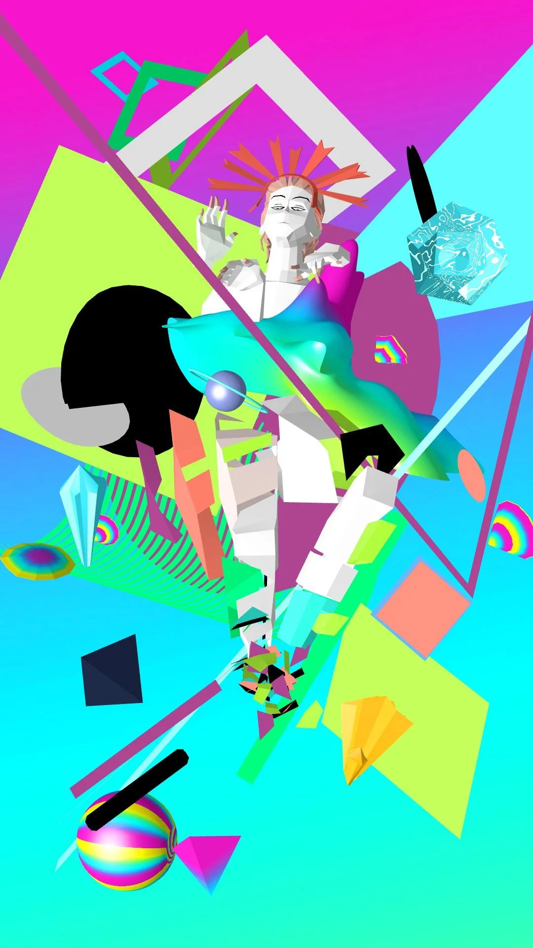 Gravity Sketch VR - low poly sculpt