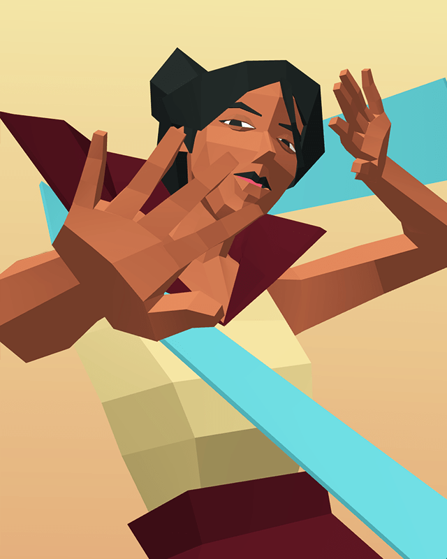 Low poly render