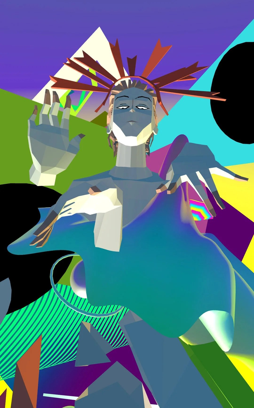 Gravity Sketch VR - low poly sculpt